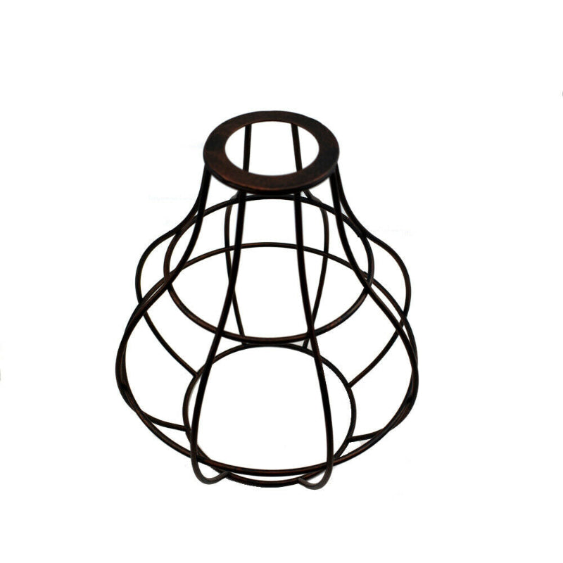 Lampenschirm Rostrot Industrial Design für Hängeleuchte