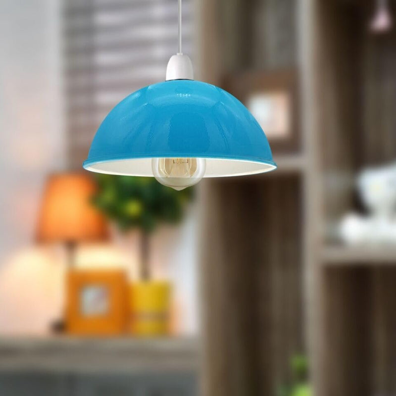 Lampenschirm in Blau Farbe 