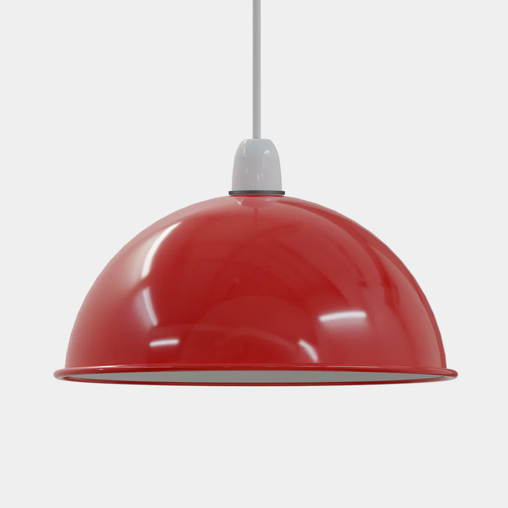 Lampenschirm in red Farbe 