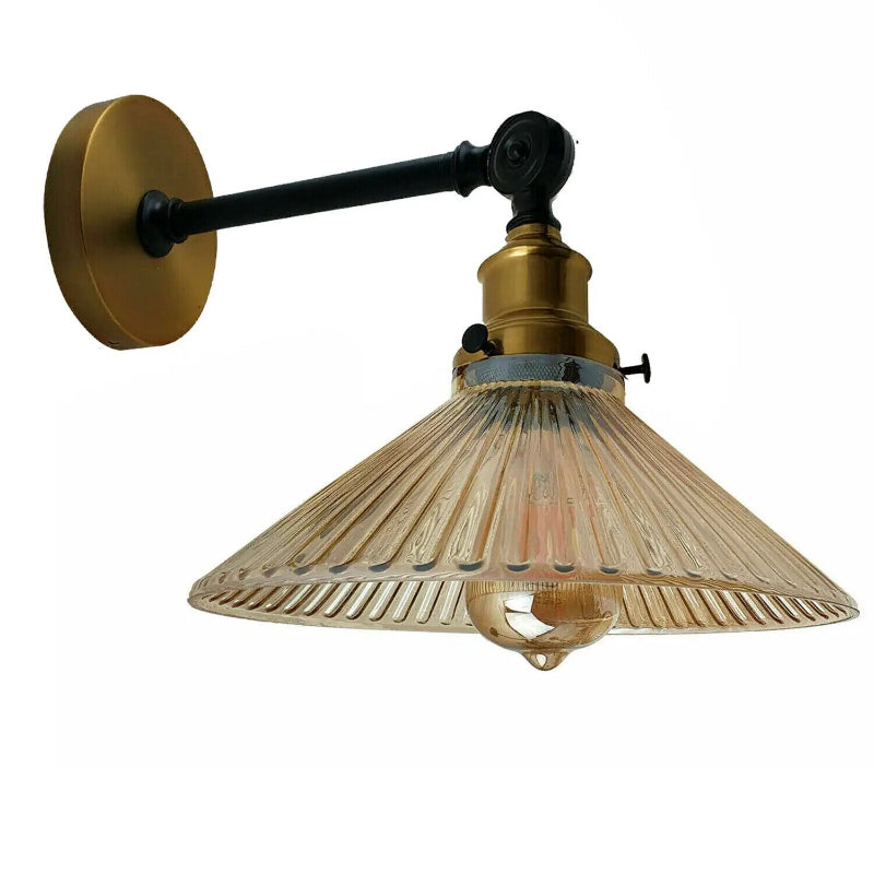 Loft Wandlampe Glas