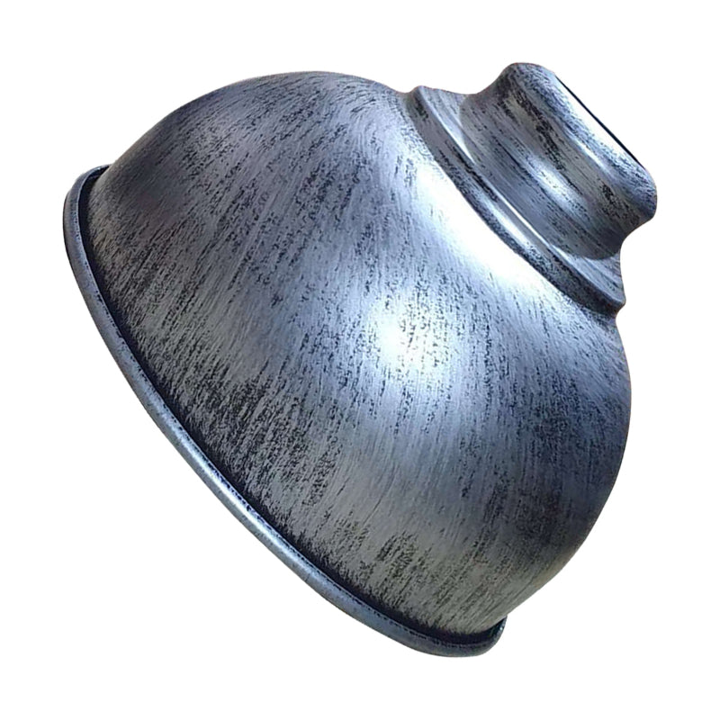 Metall Lampenschirm 21cm Industrial Design in Schwarz
