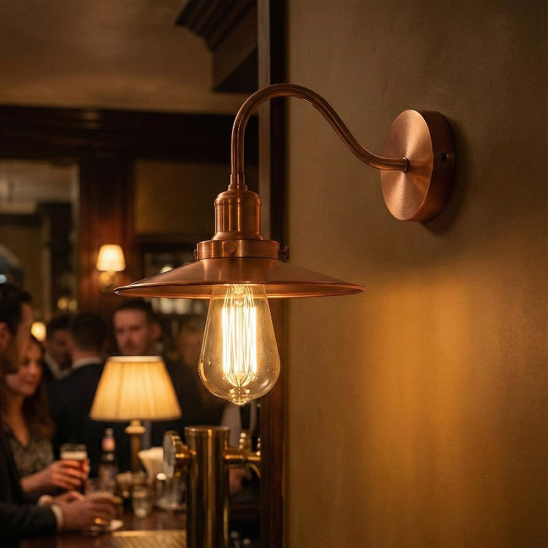 Retro Metall Wandleuchte für den Innenbereich