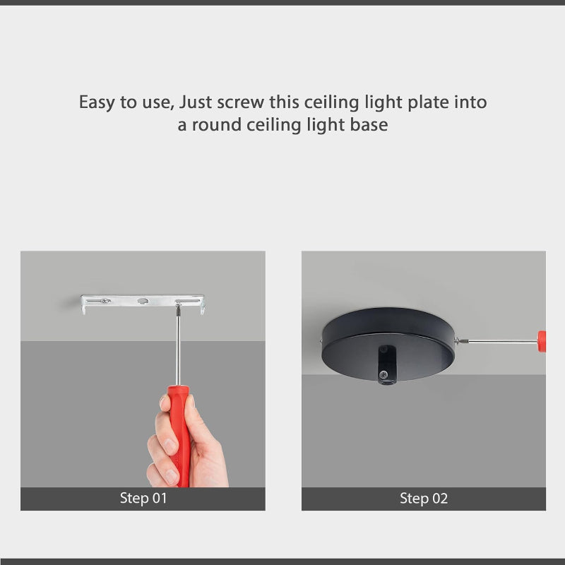 Metallhalterung Lampe