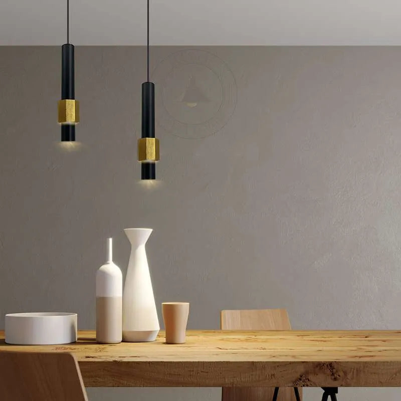 Minimalistische Hängelampe für Esstisch