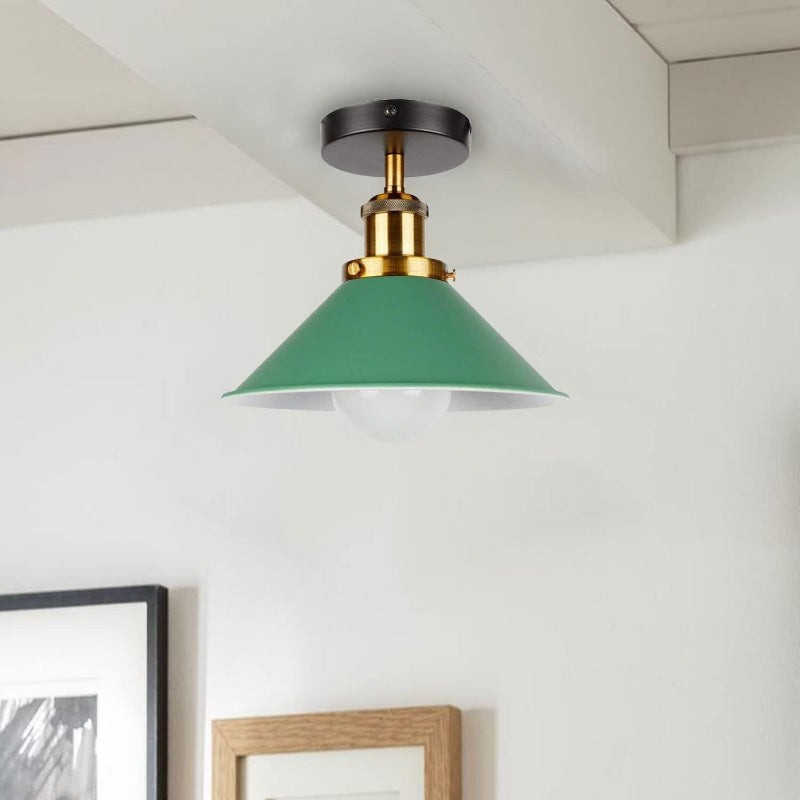 Moderne E27 Deckenleuchte Metall für Wohnzimmer