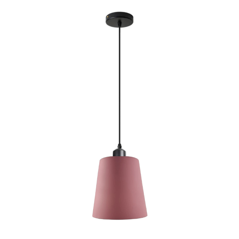Moderne Pendelleuchte in Pastellfarben
