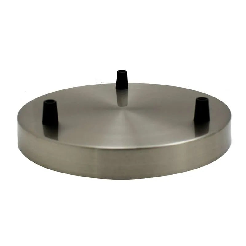 Multi-outletceilingrose_3-wayoutletSatinNickel