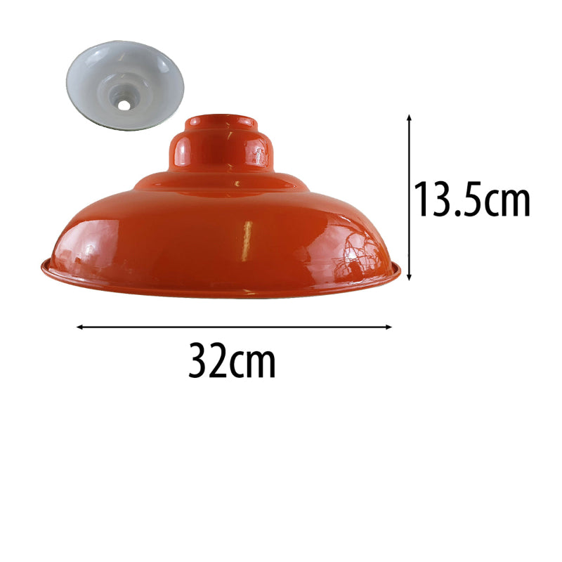 Orange lampenschirm metall für Decken