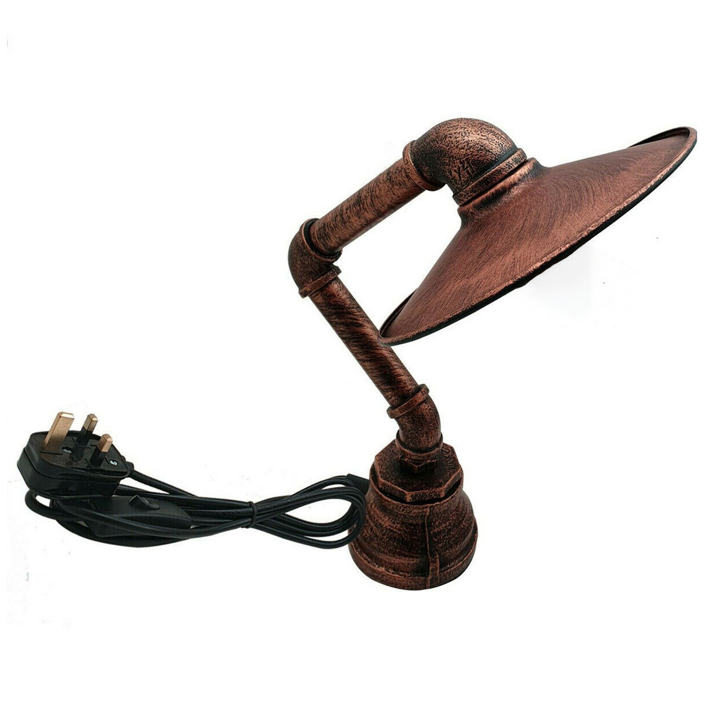 lampe de chevet industrielle