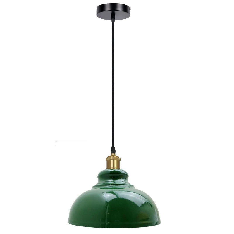 Pendelleuchte Grün Vintage
