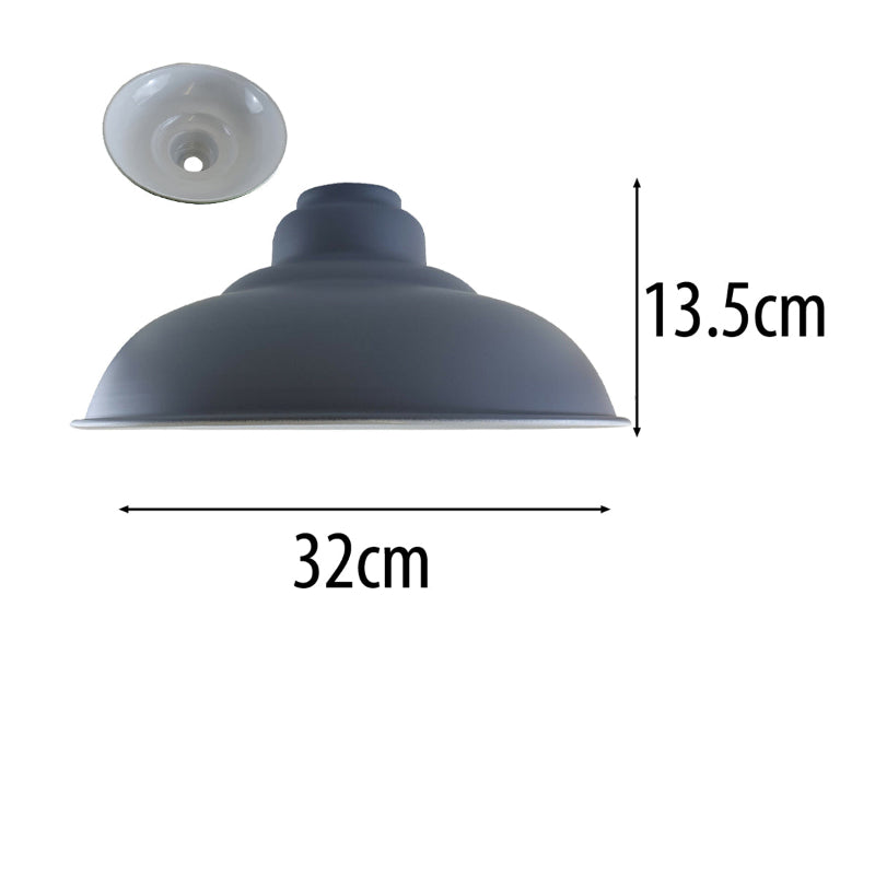 Grau lampenschirm metall für Decken