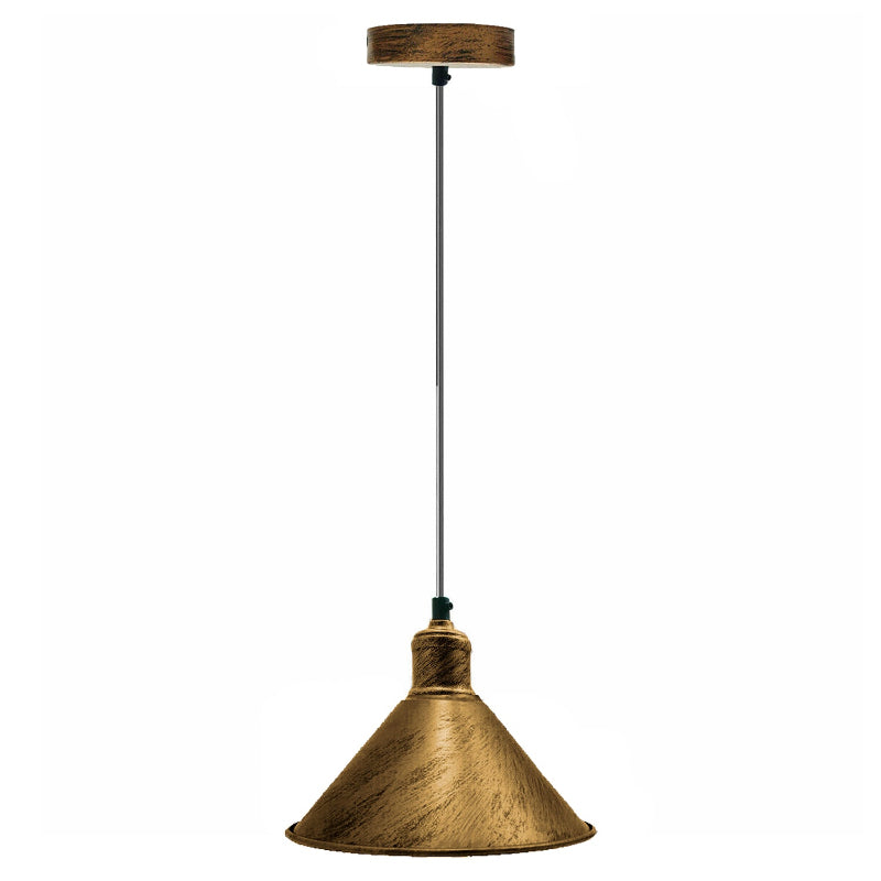 Elegante Pendellampe aus Metall E27 für Esszimmer und Küche