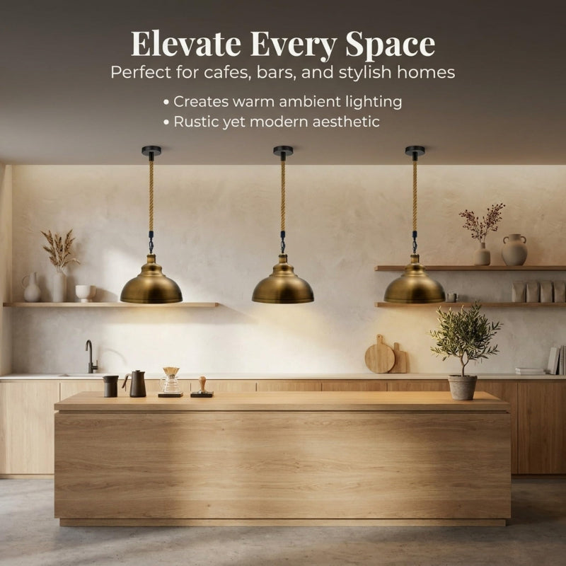 Pendelleuchte im Vintage-Design