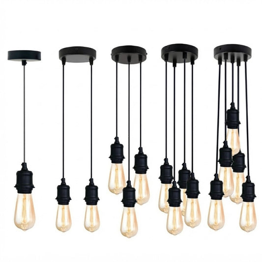 Pendelleuchte industrial schwarz