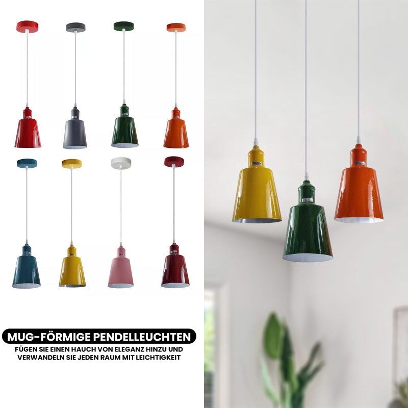 Pendelleuchte modern bunt