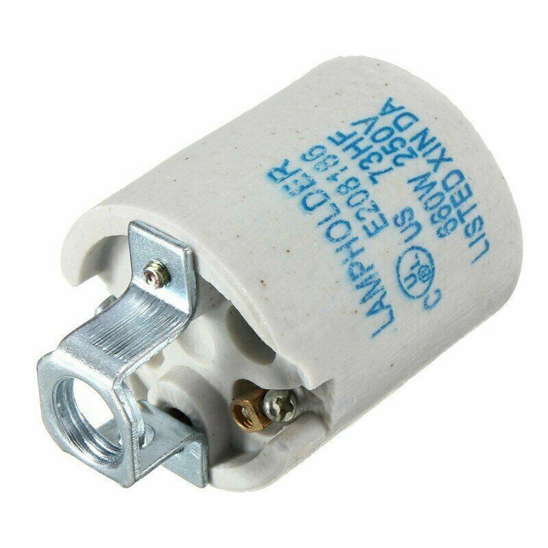 Porzellanlampe mit E27-Fassung