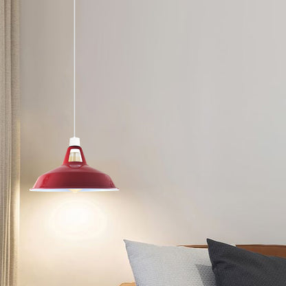 Vintage Hängelampenschirm aus Metall für moderne Deckenbeleuchtung - Scheunen-Lichtschirme in mehreren Farben~ 1726