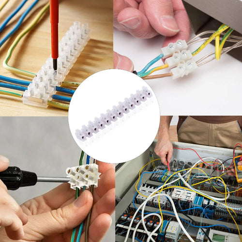 12-Wege-Kabelverbinder und Klemmenblöcke 3-60 Ampere ~2731