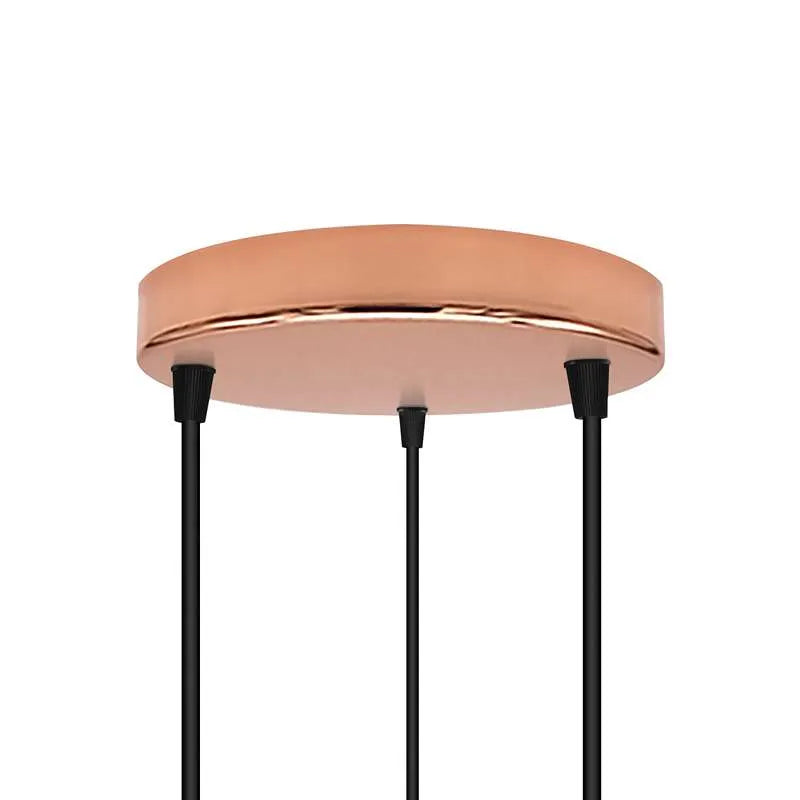 Retro Deckenrosette Metall