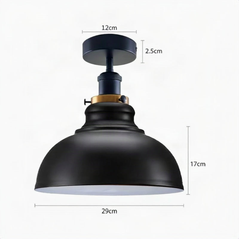 Retro Lampe Metall