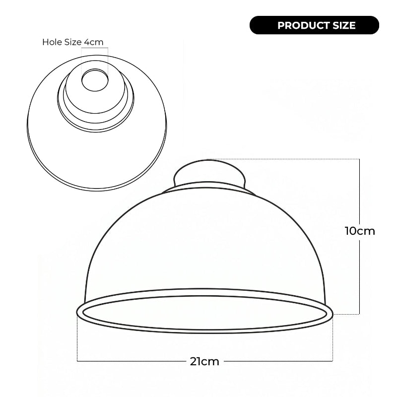 Retro Lampenschirm Industrie-Design
