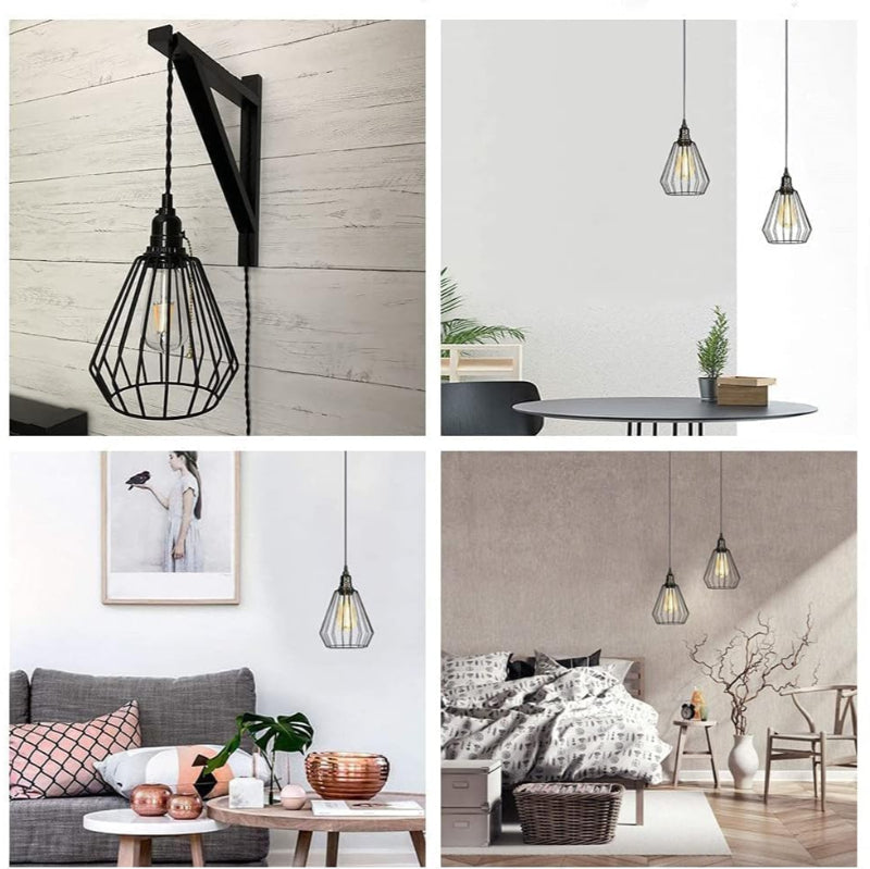 Retro Metall Lampenschirm für Wohnzimmer