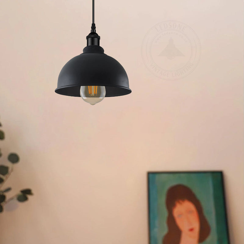 Retro Metallschirm 21cm für E27-Fassung