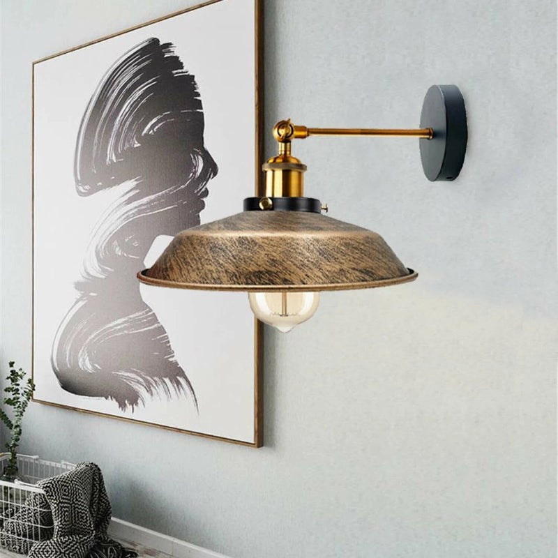 Retro Wandbeleuchtung Kupfer