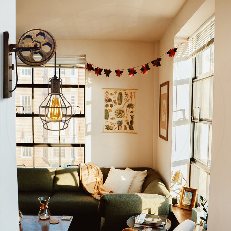 Retro Wandlampe Metall