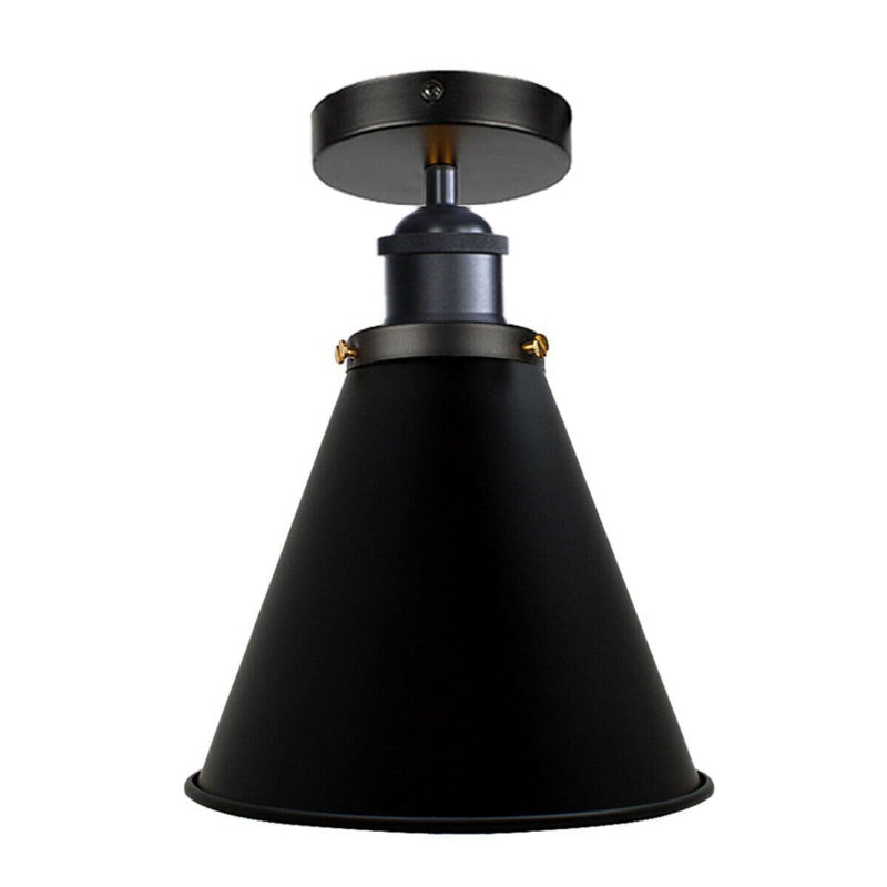 Retrofit Deckenlampe Schwarz