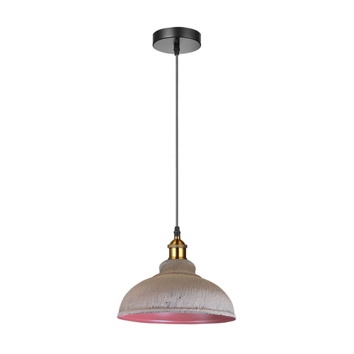 Moderne Rosa Pendelleuchte & Hängelampe Ø 29cm – Metall Deckenlampe~1608