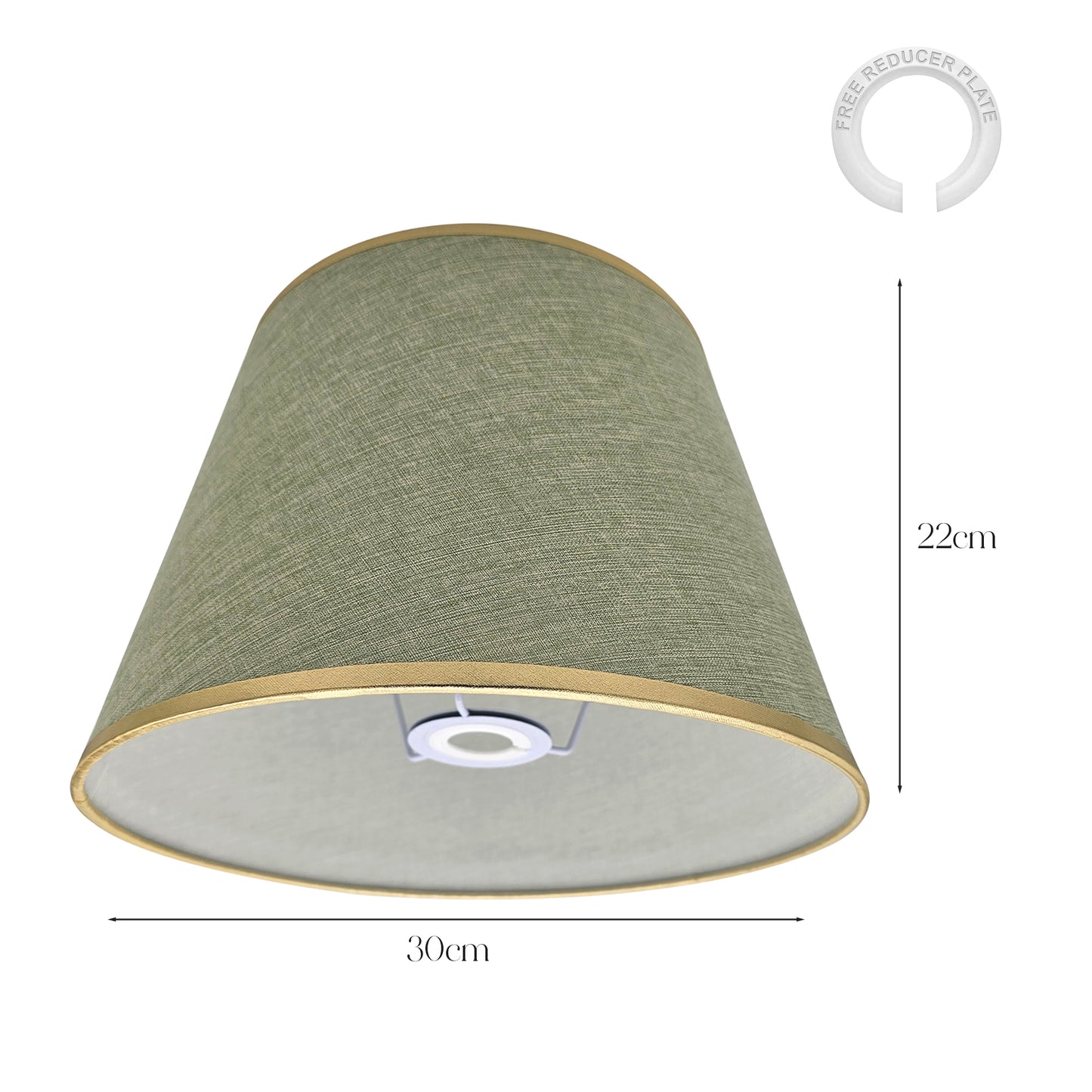 Moderner Coolie Lampenschirm aus Stoff~2744
