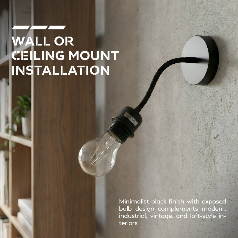 Schwanenhalsleuchte E27