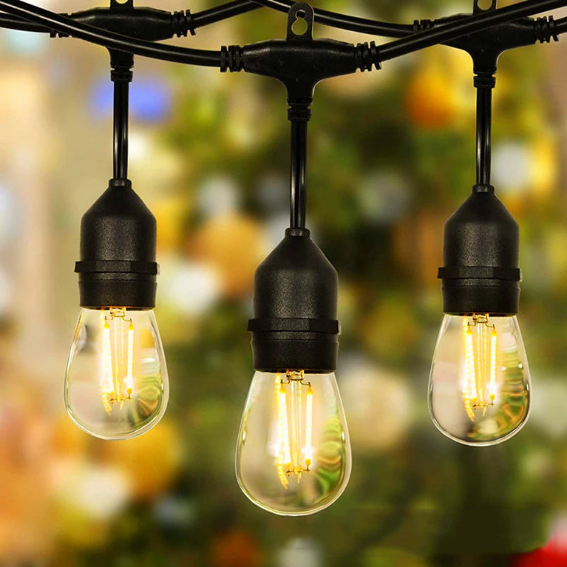 Dekorative LED Glühbirne|60W E27 Fassung mit Kabel