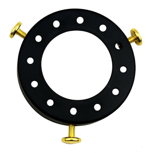 Schwarz Lampenfassung Ring