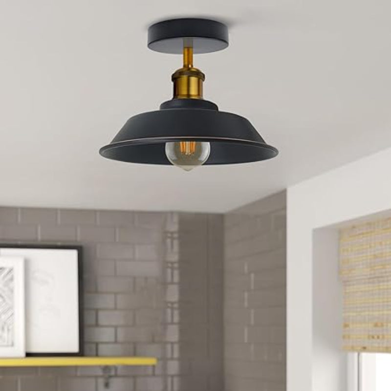 Schwarze Deckenleuchten Innen Lampenschirm Schlafzimmer