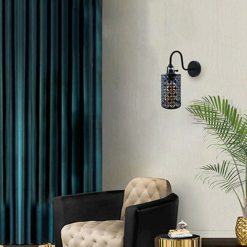 Industrielle Wandleuchten Trommelkäfig Lampenschirm~2999