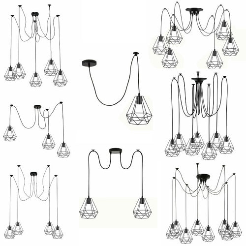 Lampada da soffitto a forma di ragno a 2 fiamme con rosone a soffitto ~1887