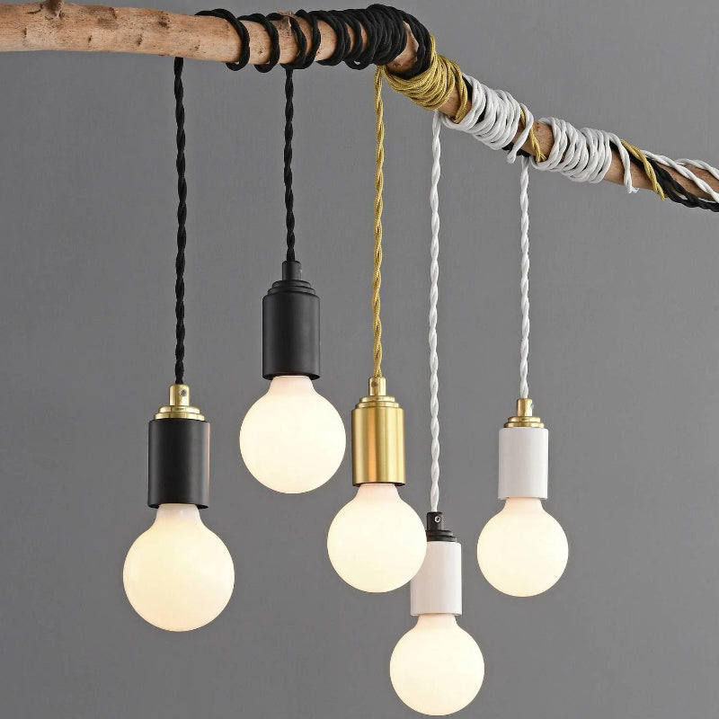 Stoffkabel für Vintage Lampenbau