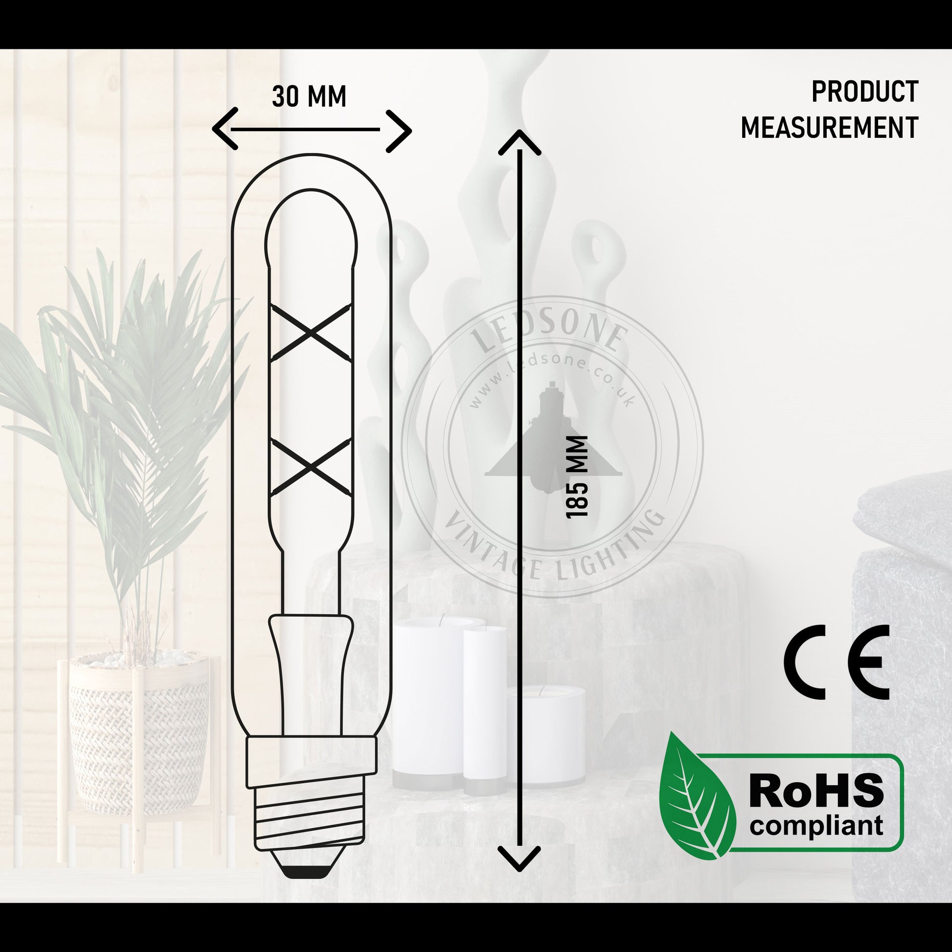 T185 E27 4W LED E27 Glühbirne Fur Esszimmer
