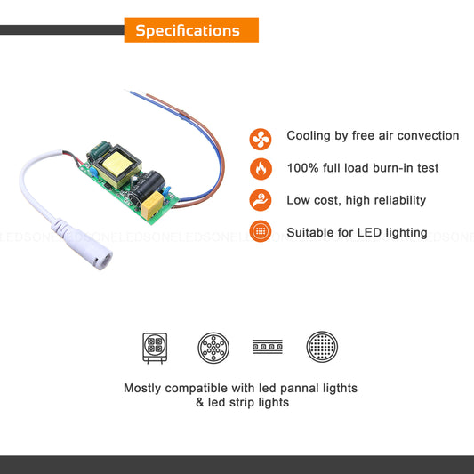 Trafo LED-Treiber AC 85-265V 50/60 Hz