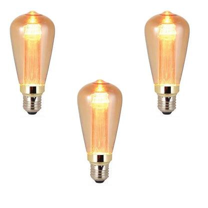 Vintage E27-Sockel Edison Röhrenleuchte nicht dimmbar dekorative Glühbirnen~2696