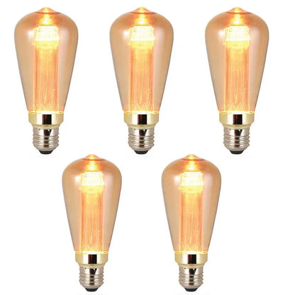 Vintage E27-Sockel Edison Röhrenleuchte nicht dimmbar dekorative Glühbirnen~2696