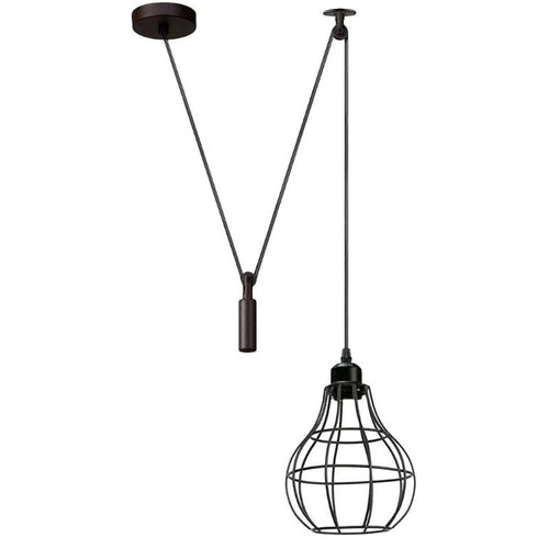 Retro Hängelampe mit E27-Sockel und 2 m Kabel ~3360