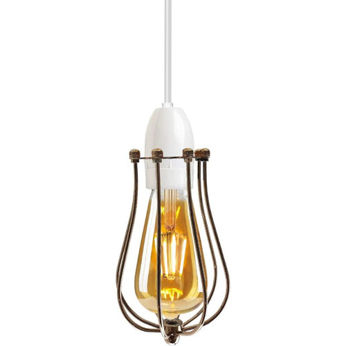 Retro Draht Ballon Käfig Metall Lampenschirm~1268