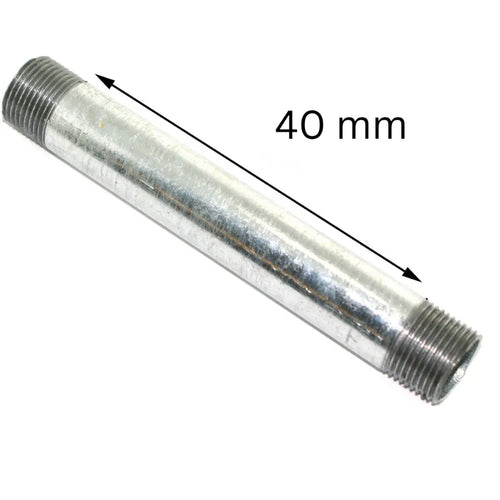Tubo filettato in ghisa malleabile zincata da 40 mm in acciaio al carbonio~1943
