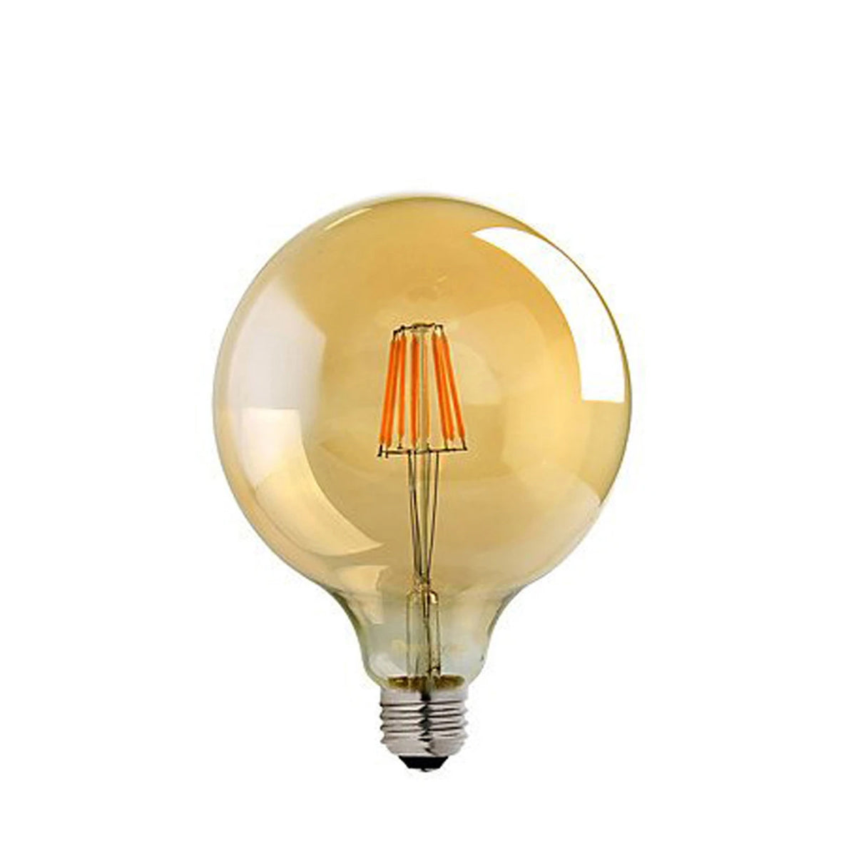 Vintage LED E27 G125  8W Glühbirne fur Wandleuchte