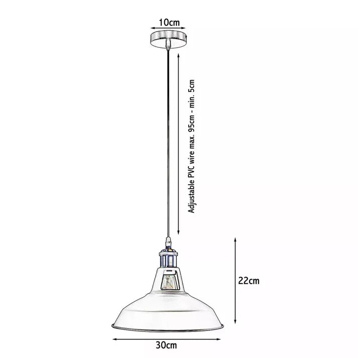 Vintage Lampe E27 Fassung