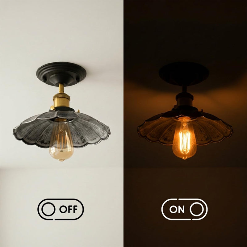 Vintage Lampe für Flur und Diele