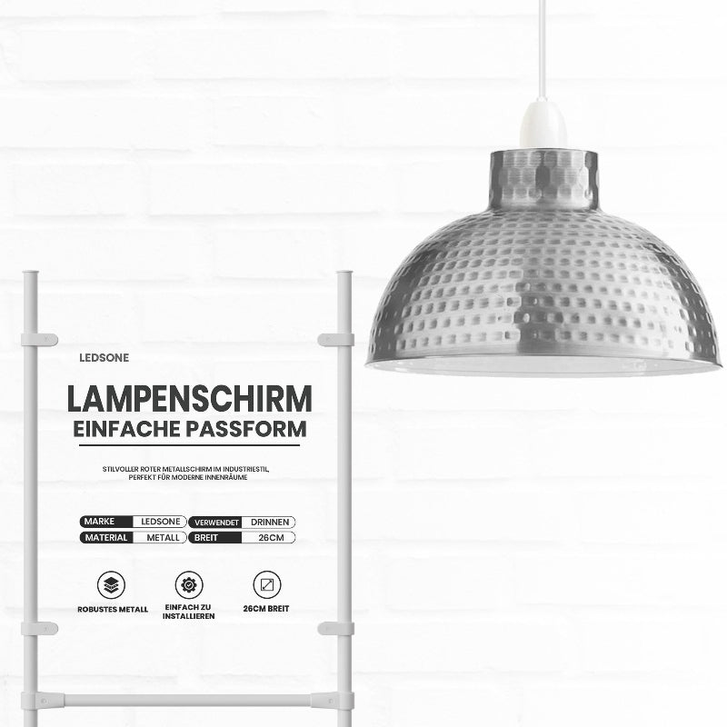 Vintage Pendelleuchten Schirm
